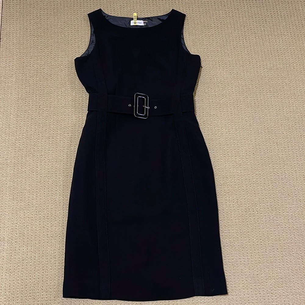 Calvin Klein black sleeveless dress- size 4